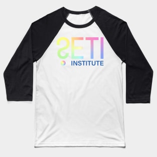 Search For Extraterrestrial Intelligence (SETI) Logo Baseball T-Shirt